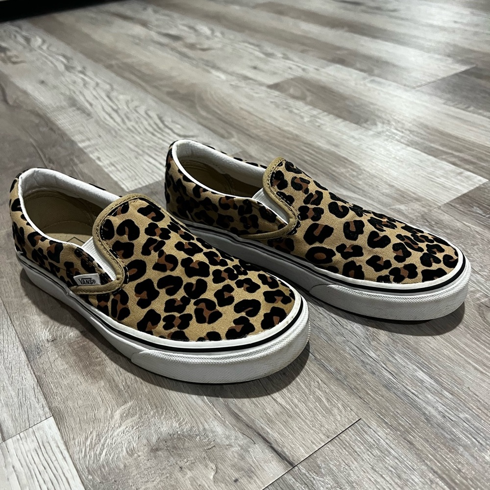 Vans Slip-On Skate Shoe - Leopard